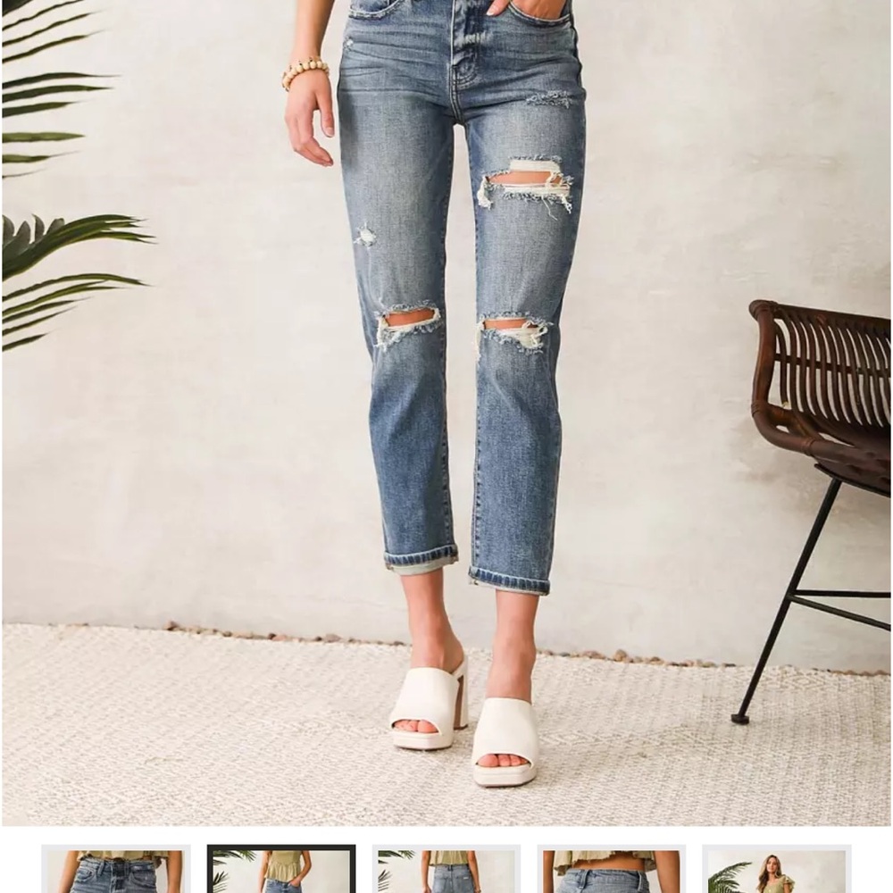 Willow & Root The Mom Jean EUC Size 31